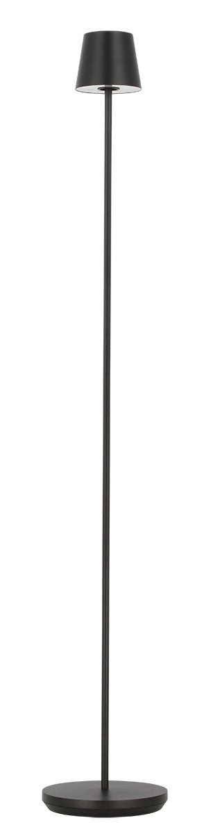 Visual Comfort Modern SLFL53527B LED Floor Lamp, Black