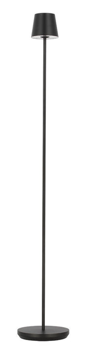 Visual Comfort Modern SLFL53527B LED Floor Lamp, Black