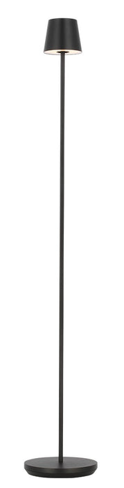 Visual Comfort Modern SLFL53527B LED Floor Lamp, Black