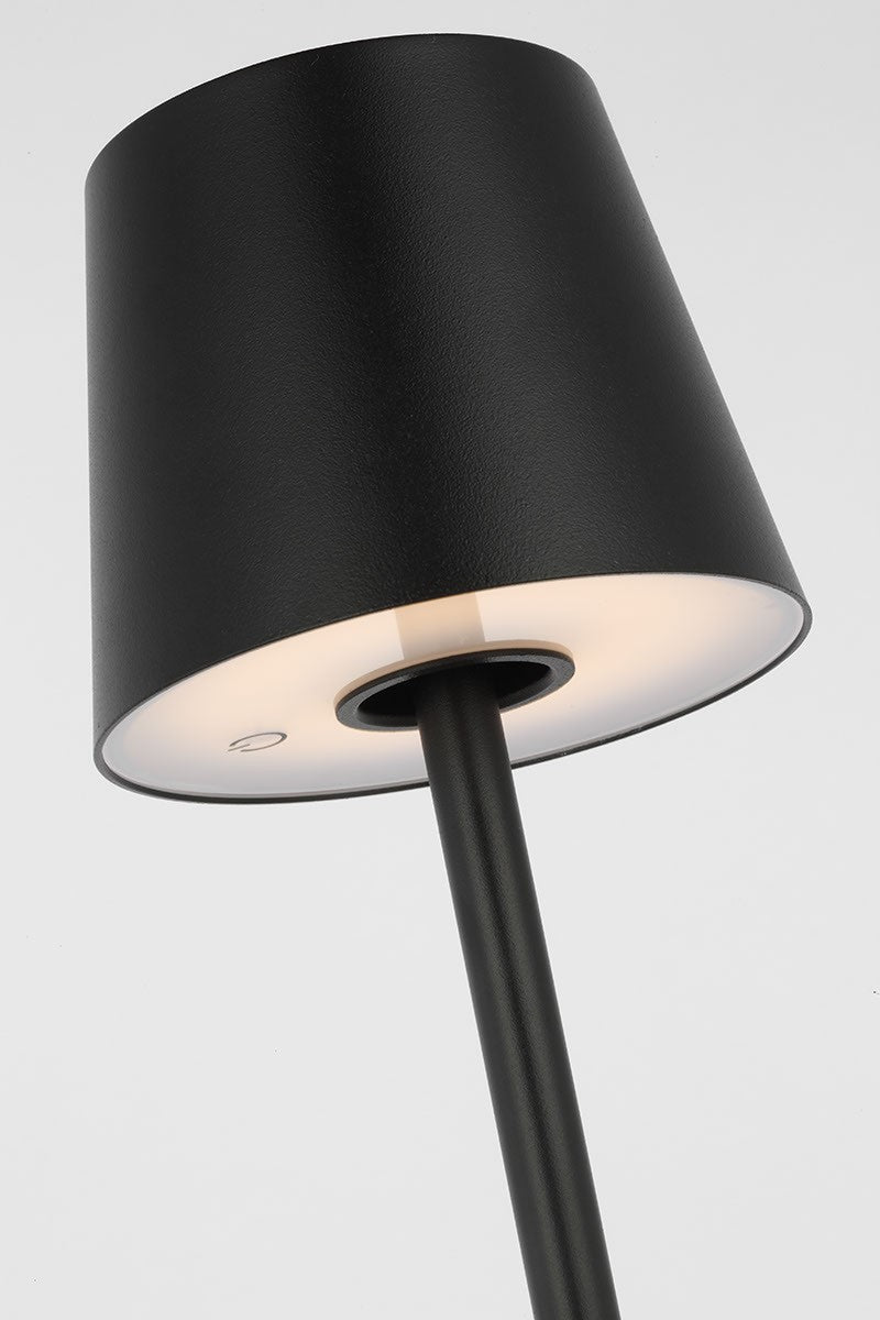 Visual Comfort Modern SLFL53527B LED Floor Lamp, Black