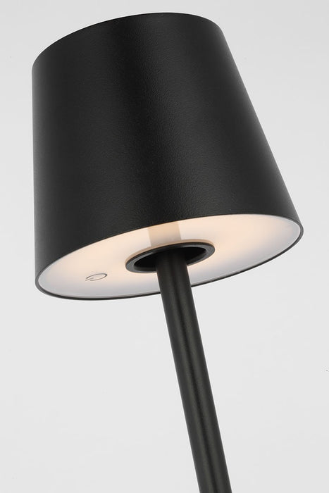 Visual Comfort Modern SLFL53527B LED Floor Lamp, Black