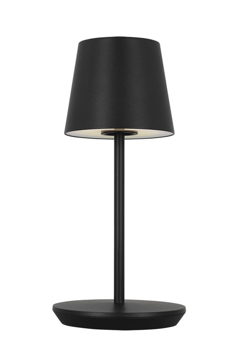 Visual Comfort Modern SLTB53127B LED Table Lamp, Black