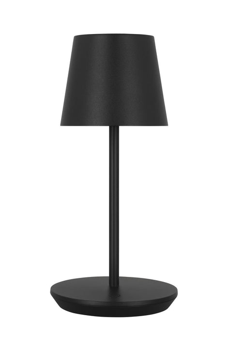 Visual Comfort Modern SLTB53127B LED Table Lamp, Black