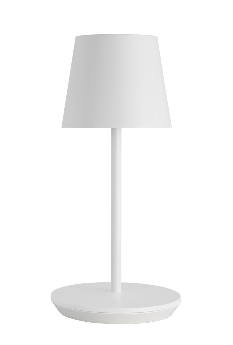 Visual Comfort Modern SLTB53127W LED Table Lamp, Matte White