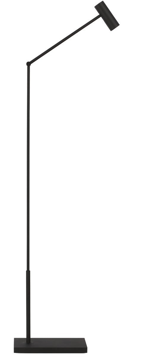 Visual Comfort Modern SLFL57230B LED Floor Lamp, Nightshade Black