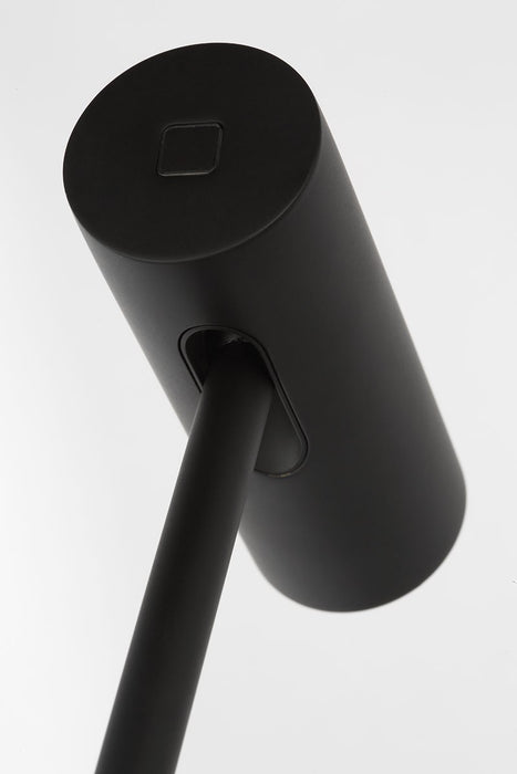 Visual Comfort Modern SLFL57230B LED Floor Lamp, Nightshade Black