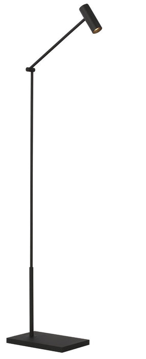 Visual Comfort Modern SLFL57230B LED Floor Lamp, Nightshade Black
