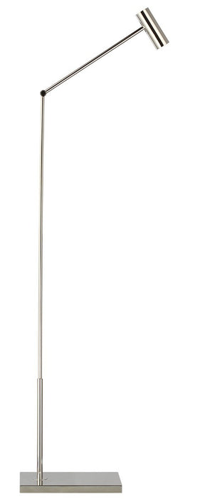 Visual Comfort Modern SLFL57230N LED Floor Lamp, Polished Nickel