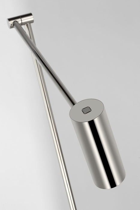 Visual Comfort Modern SLFL57230N LED Floor Lamp, Polished Nickel