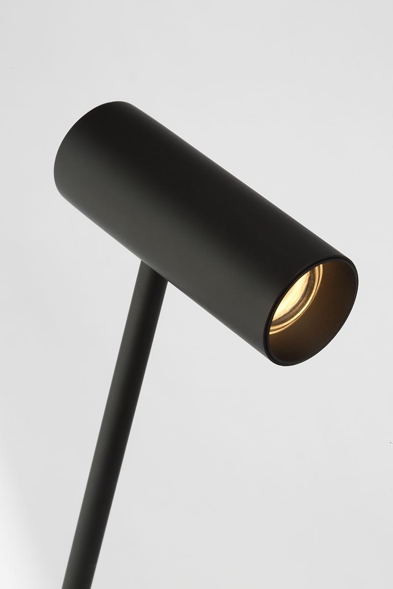 Visual Comfort Modern SLTB57330B LED Table Lamp, Nightshade Black