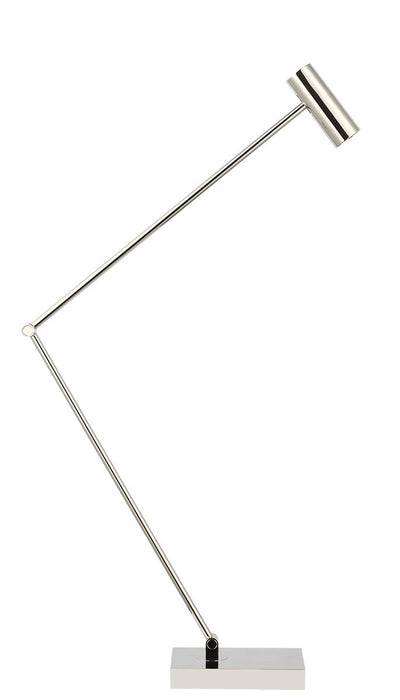 Visual Comfort Modern SLTB57330N LED Table Lamp, Polished Nickel