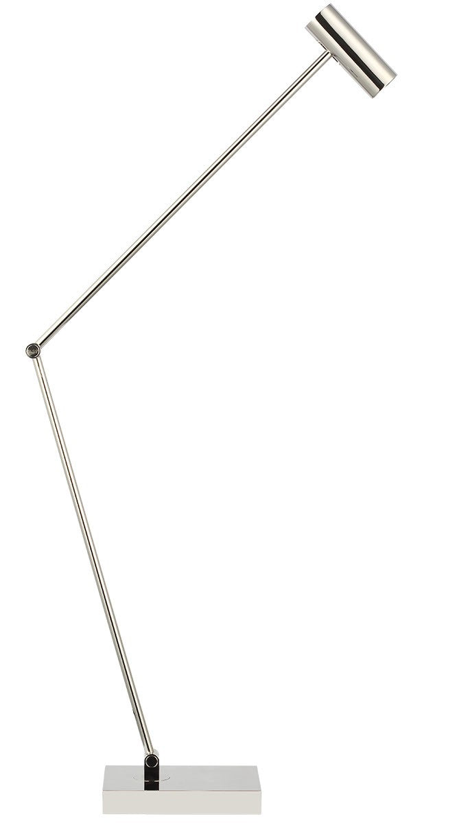 Visual Comfort Modern SLTB57330N LED Table Lamp, Polished Nickel