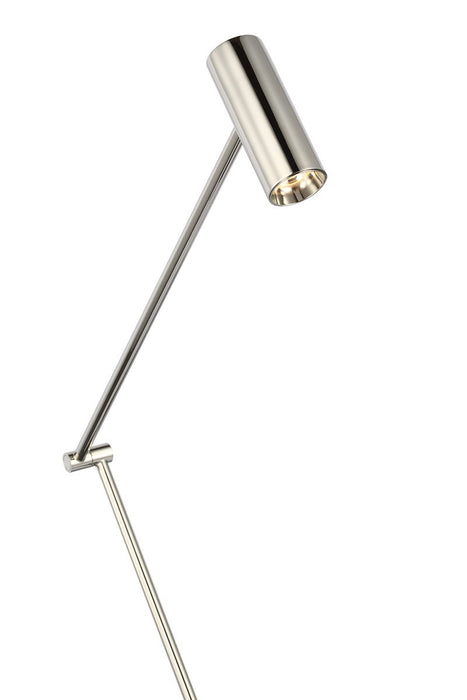 Visual Comfort Modern SLTB57330N LED Table Lamp, Polished Nickel