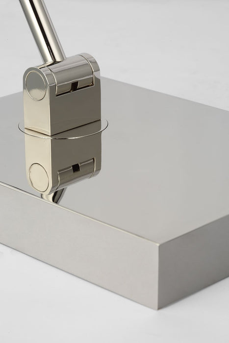 Visual Comfort Modern SLTB57330N LED Table Lamp, Polished Nickel