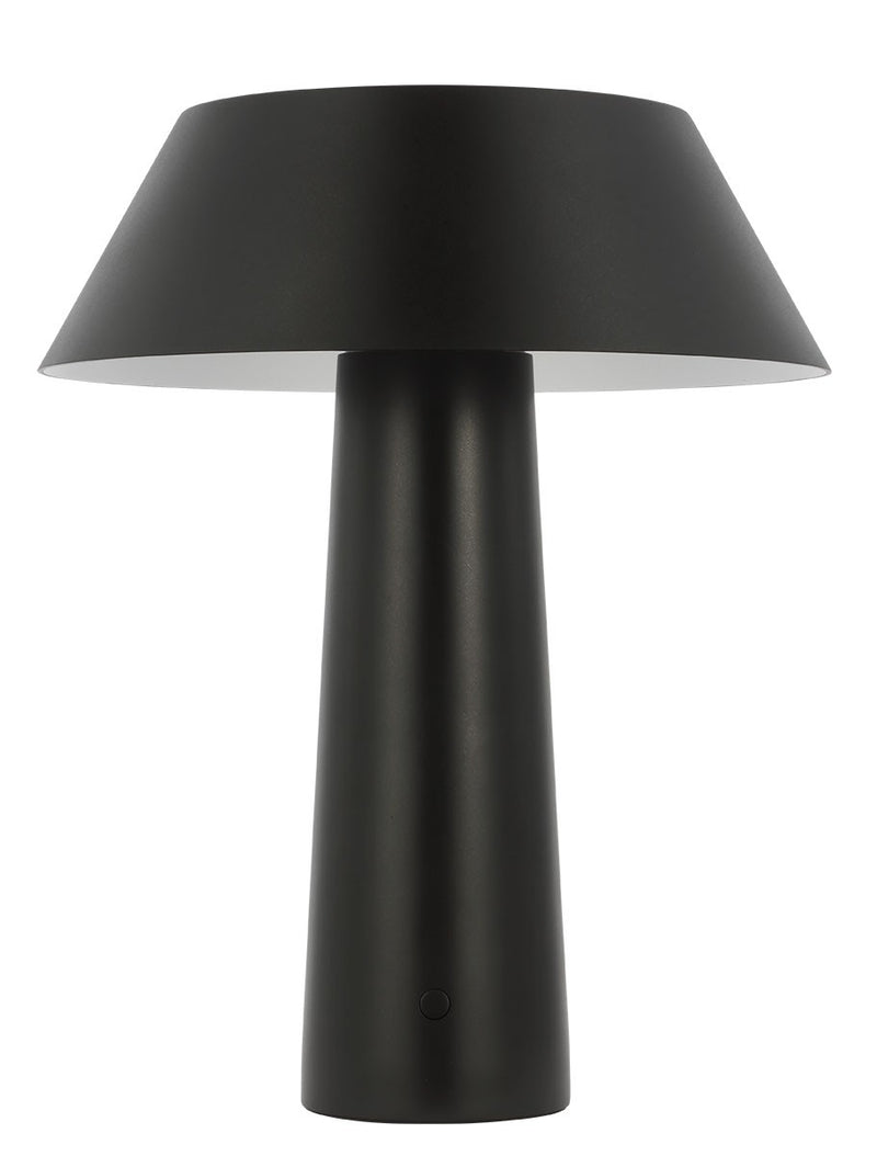 Visual Comfort Modern SLTB56927B LED Table Lamp, Black