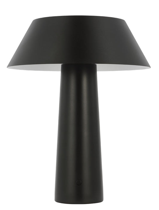 Visual Comfort Modern SLTB56927B LED Table Lamp, Black