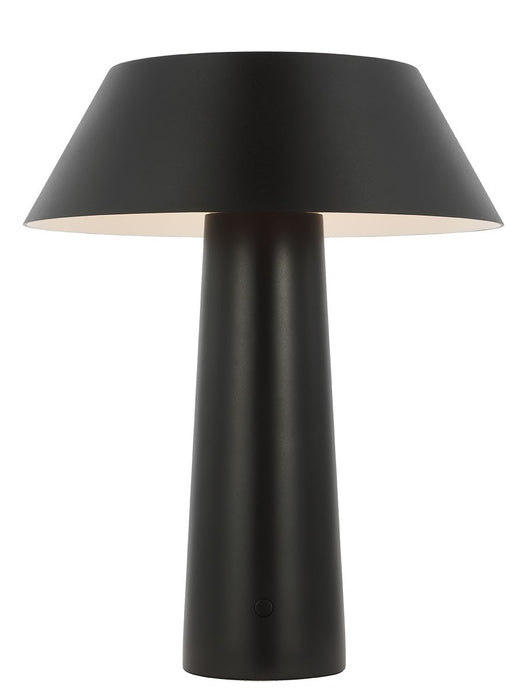 Visual Comfort Modern SLTB56927B LED Table Lamp, Black