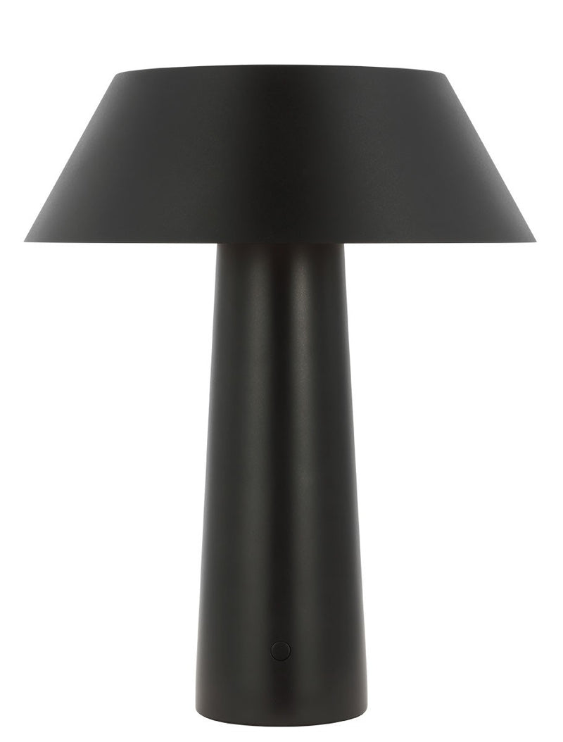 Visual Comfort Modern SLTB56927B LED Table Lamp, Black