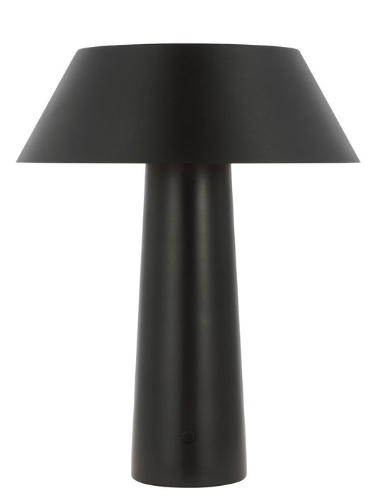 Visual Comfort Modern SLTB56927B LED Table Lamp, Black