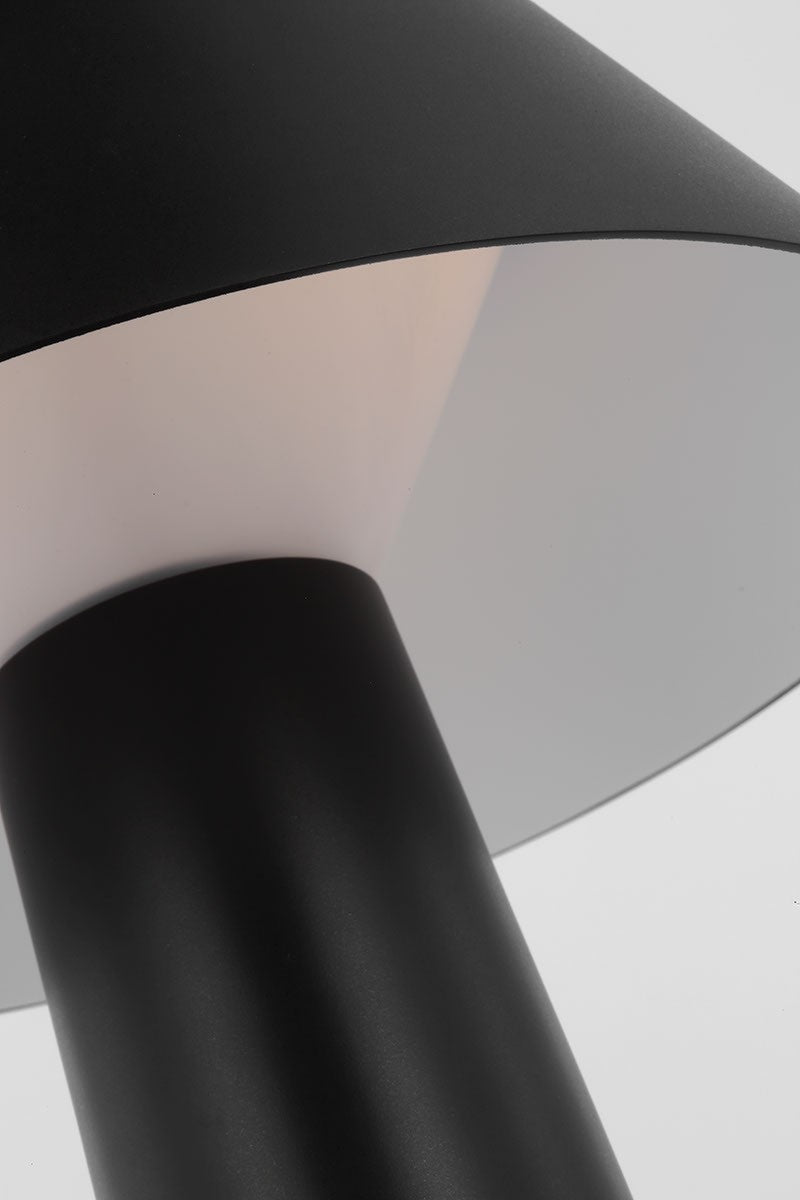 Visual Comfort Modern SLTB56927B LED Table Lamp, Black