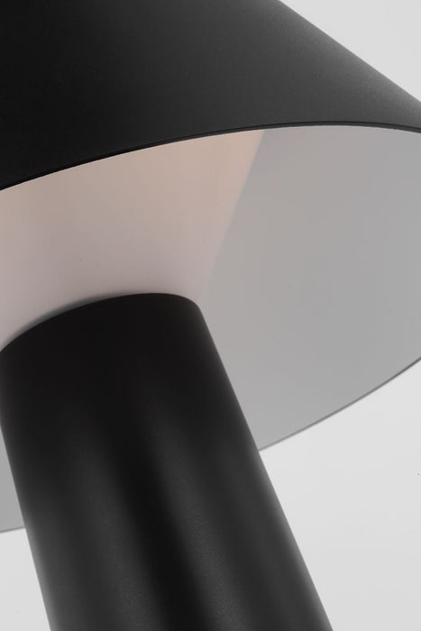 Visual Comfort Modern SLTB56927B LED Table Lamp, Black