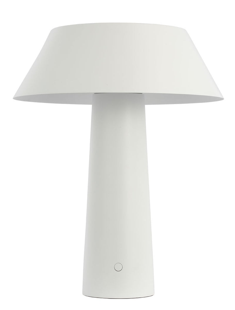 Visual Comfort Modern SLTB56927W LED Table Lamp, Matte White