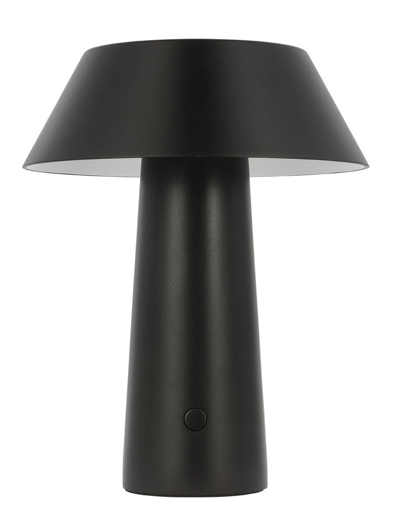 Visual Comfort Modern SLTB25727B LED Table Lamp, Black