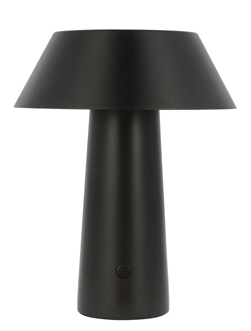 Visual Comfort Modern SLTB25727B LED Table Lamp, Black