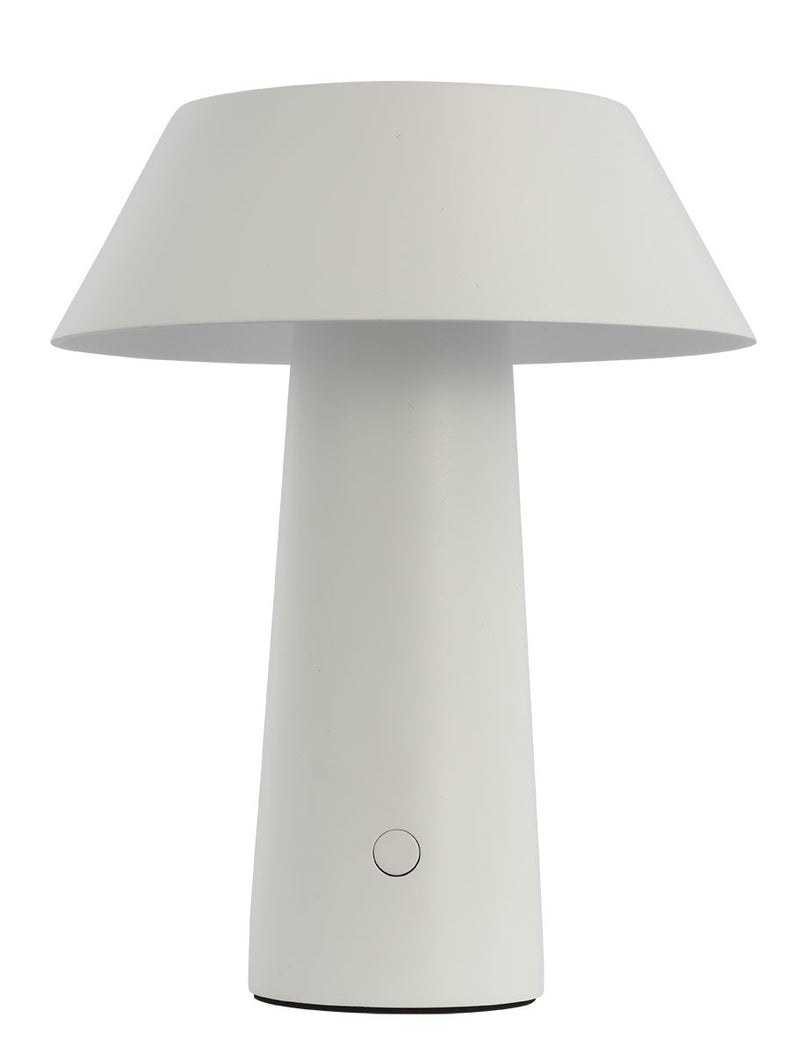 Visual Comfort Modern SLTB25727W LED Table Lamp, Matte White