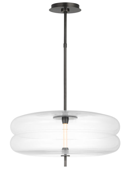 Visual Comfort Modern SLPD31027CBZ LED Pendant, Bronze