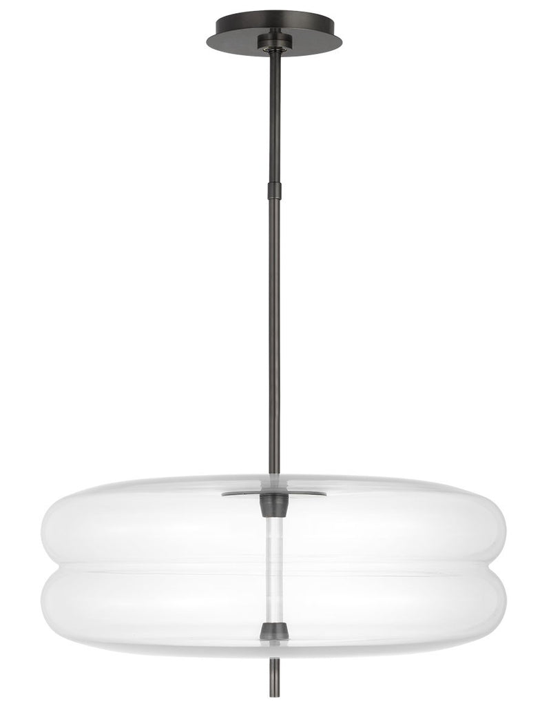 Visual Comfort Modern SLPD31027CBZ LED Pendant, Bronze