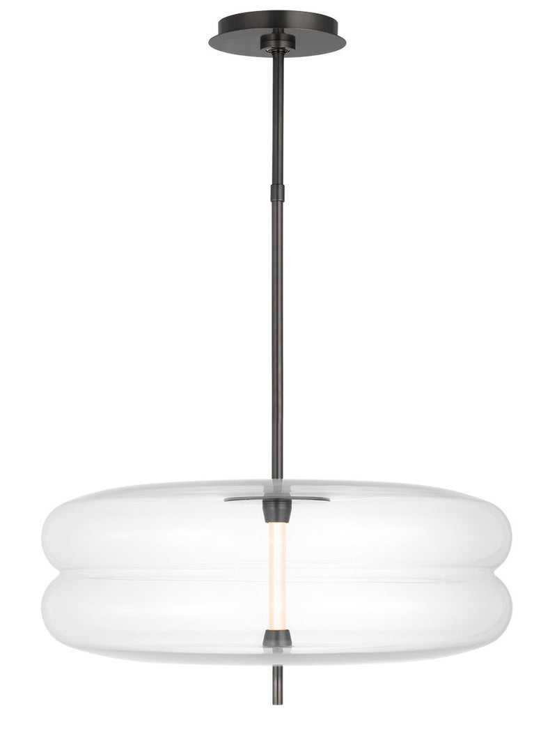 Visual Comfort Modern SLPD31027CBZ LED Pendant, Bronze