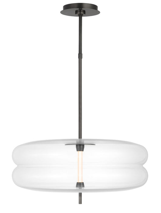 Visual Comfort Modern SLPD31027CBZ LED Pendant, Bronze