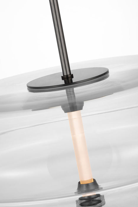 Visual Comfort Modern SLPD31027CBZ LED Pendant, Bronze