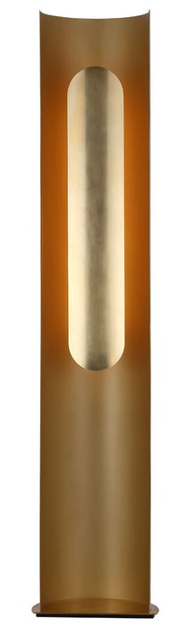 Visual Comfort Modern PBFL50427HAB LED Floor Lamp, Hand Rubbed Antique Brass