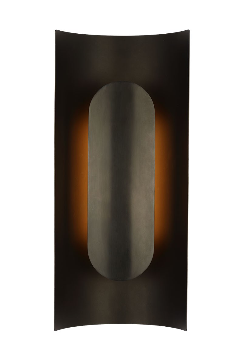 Visual Comfort Modern PBWS50227BZ LED Wall Sconce, Bronze