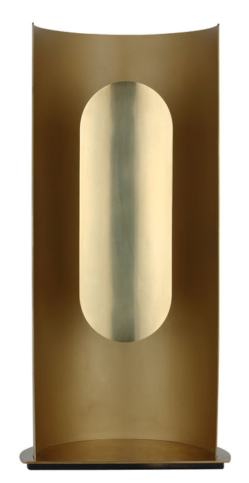Visual Comfort Modern PBTB50327HAB LED Table Lamp, Hand Rubbed Antique Brass