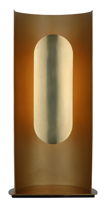 Visual Comfort Modern PBTB50327HAB LED Table Lamp, Hand Rubbed Antique Brass