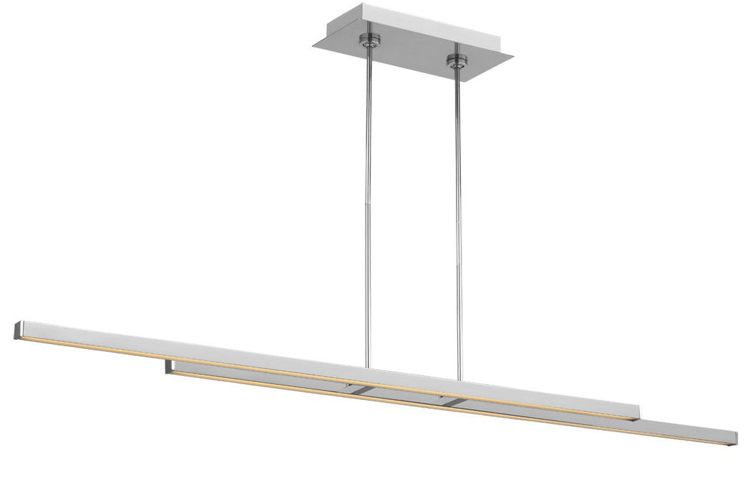 Visual Comfort Modern 700LSSTG260PSS-LED927 LED Linear Suspension, Polished Stainless Steel