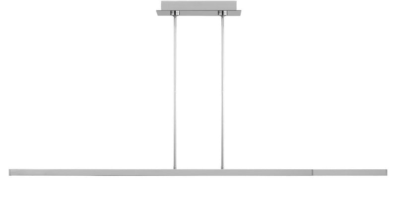 Visual Comfort Modern 700LSSTG260PSS-LED927 LED Linear Suspension, Polished Stainless Steel