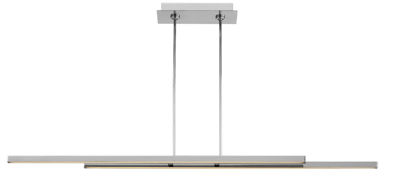 Visual Comfort Modern 700LSSTG260PSS-LED927 LED Linear Suspension, Polished Stainless Steel