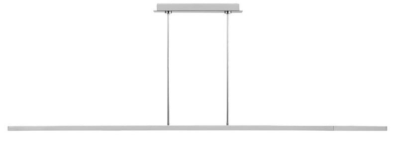 Visual Comfort Modern 700LSSTG284PSS-LED927 LED Linear Suspension, Polished Stainless Steel