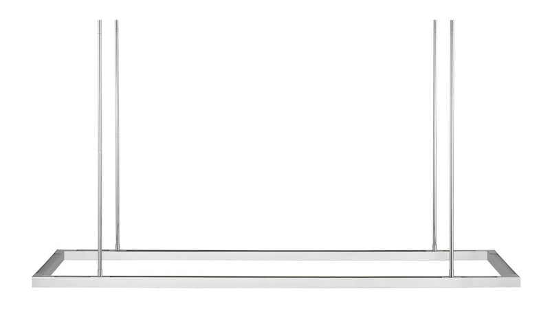 Visual Comfort Modern 700LSSTG50PSS-LED927 LED Linear Suspension, Polished Stainless Steel