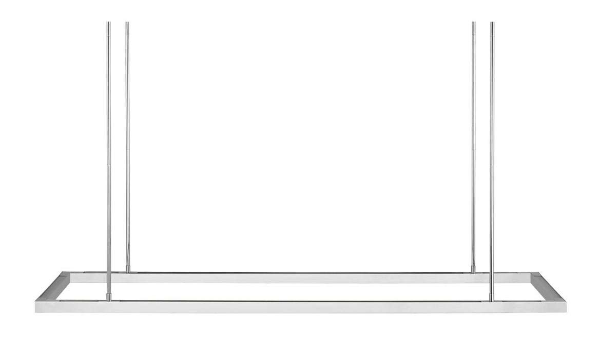 Visual Comfort Modern 700LSSTG50PSS-LED927 LED Linear Suspension, Polished Stainless Steel