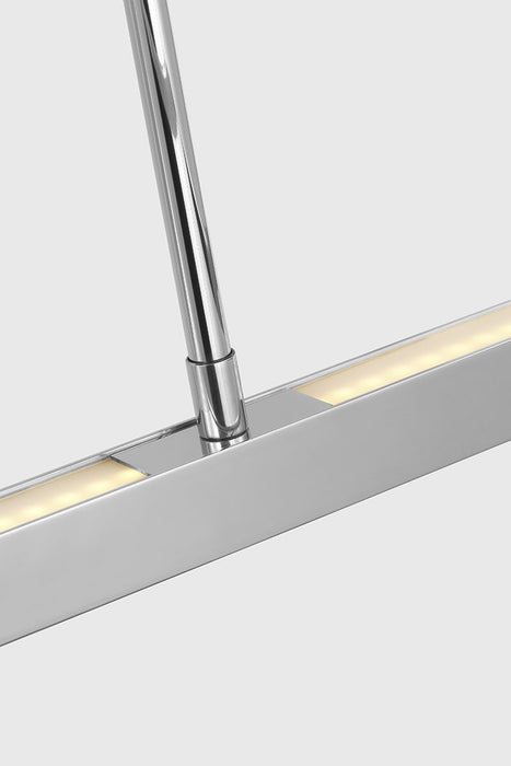 Visual Comfort Modern 700LSSTG50PSS-LED927 LED Linear Suspension, Polished Stainless Steel