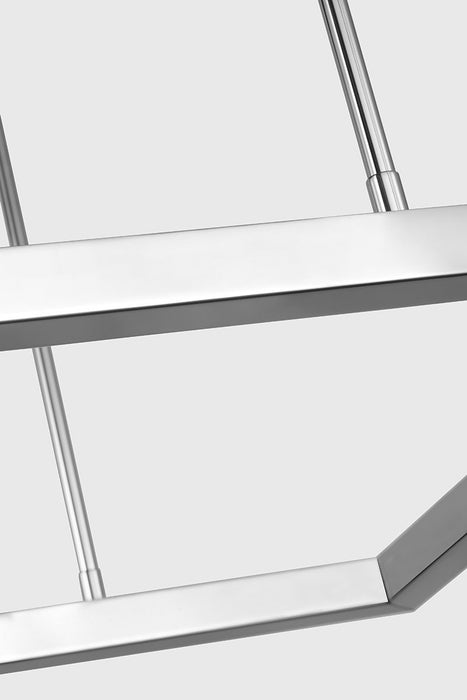 Visual Comfort Modern 700LSSTG50PSS-LED927 LED Linear Suspension, Polished Stainless Steel