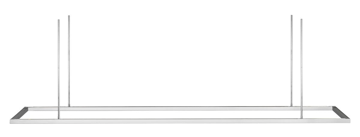 Visual Comfort Modern 700LSSTG84PSS-LED927 LED Linear Suspension, Polished Stainless Steel