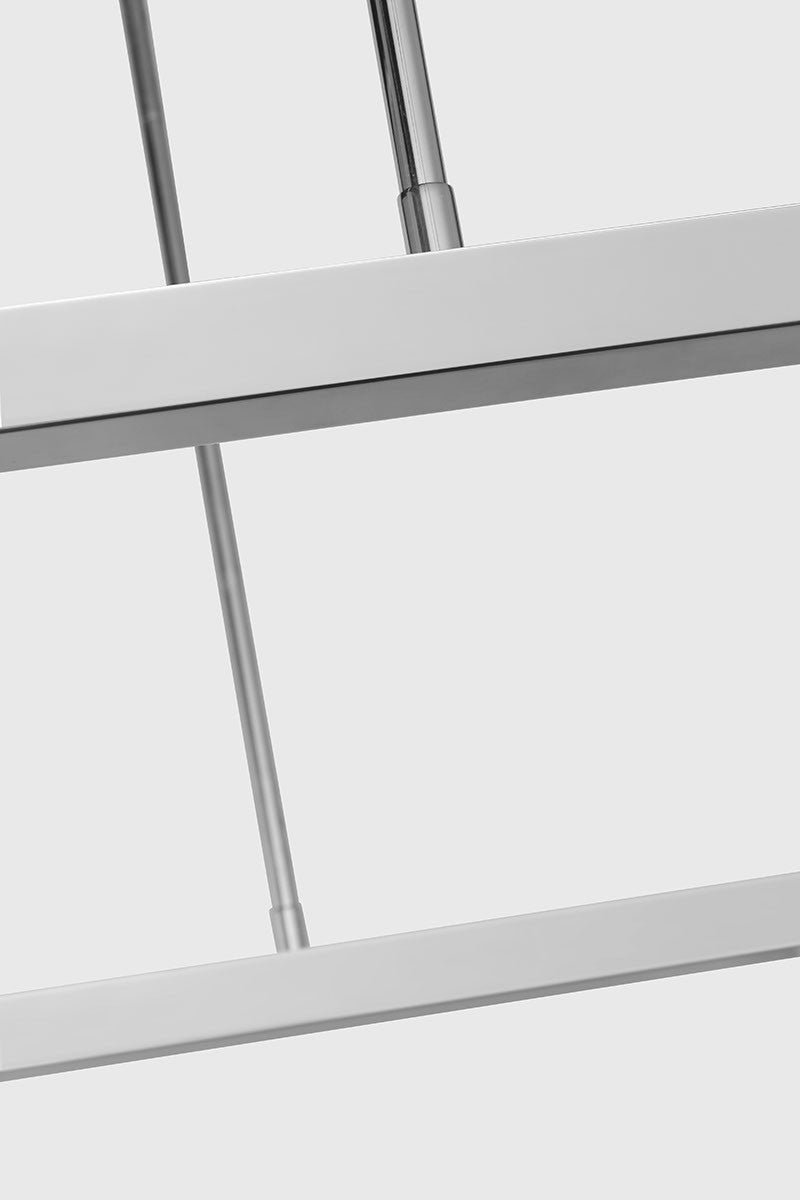 Visual Comfort Modern 700LSSTG84PSS-LED927-277 LED Linear Suspension, Polished Stainless Steel
