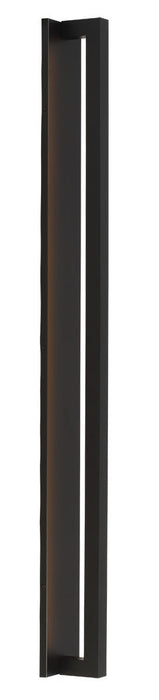 Visual Comfort Modern MDOWS527M27OB LED Wall Mount, Outdoor Black