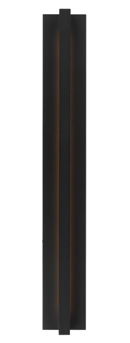 Visual Comfort Modern MDOWS526M27OB LED Wall Mount, Outdoor Black